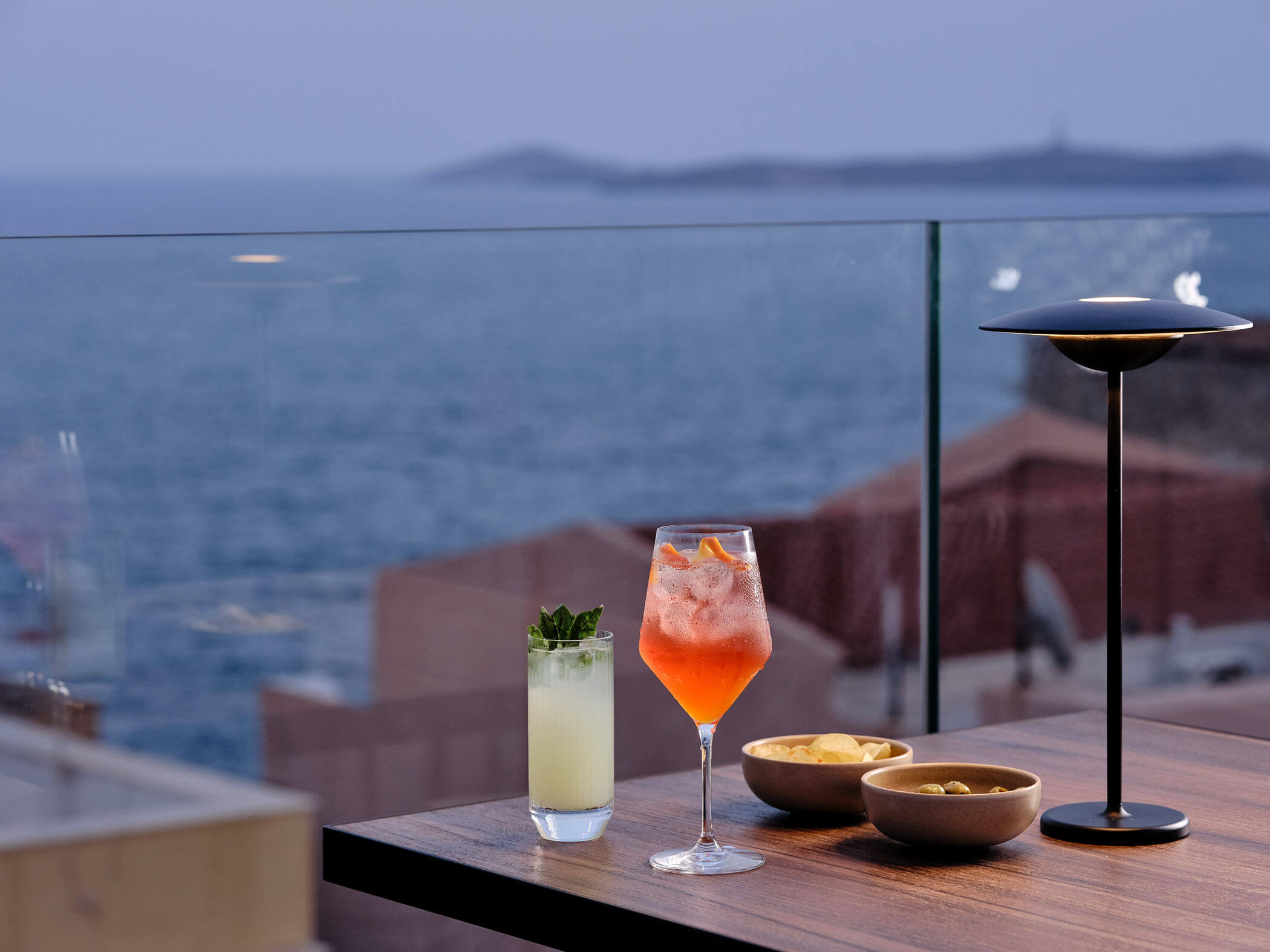 Bar with sea view Syros